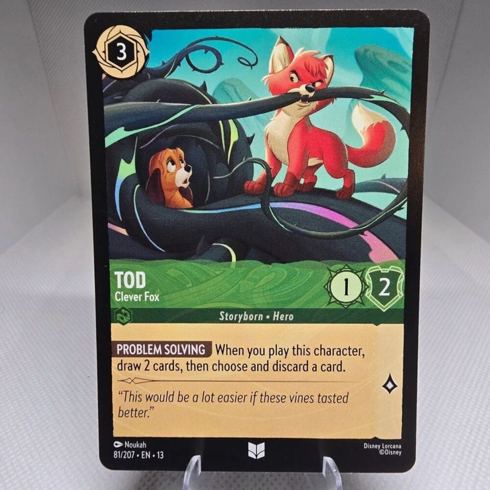 tod #81 lorcana attack of the vine